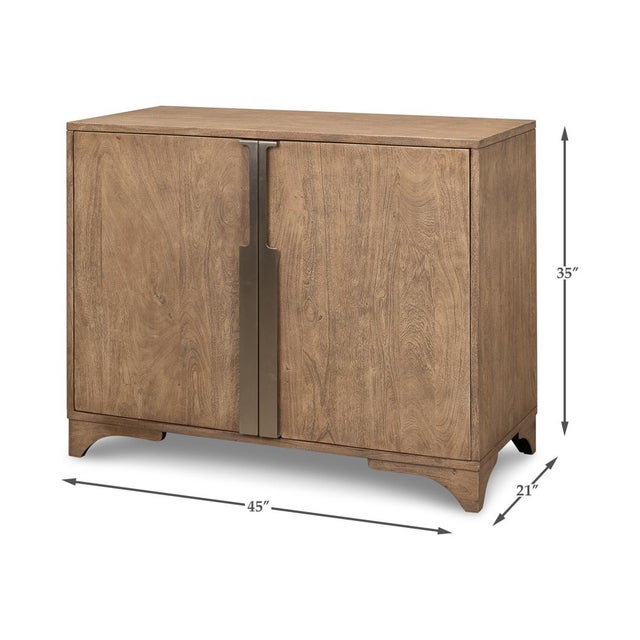 Modern Pine Side Cabinet For Sale - Image 11 of 11