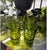 MCM Vintage Pressed Glass Thumbprint Tumbler Retro For Sale - Image 11 of 12