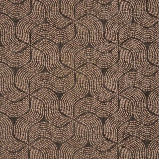 Sample - Schumacher Fiador Fabric in Brown For Sale