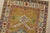 Kazak Runner 2’8” X 9’8” Green Wool Tribal Hand-Knotted Oriental Rug For Sale In Philadelphia - Image 6 of 14
