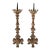 Pair of Gothic Style Candlesticks, England, 19th Century For Sale