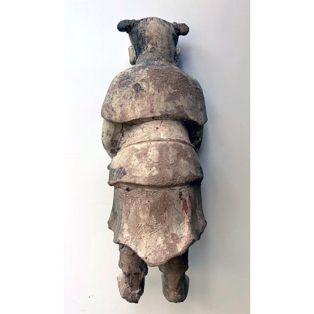 18th Century Rare Early Korean Buddhist Boy Attendant Figure Dongja Joseon Dyasty For Sale - Image 5 of 18