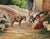 Paint Roberto Gigli, Italian Village Scene II, Circa 1880 For Sale - Image 7 of 11