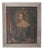 Primitive Portrait of a Girl, 1820, Oil on Canvas For Sale