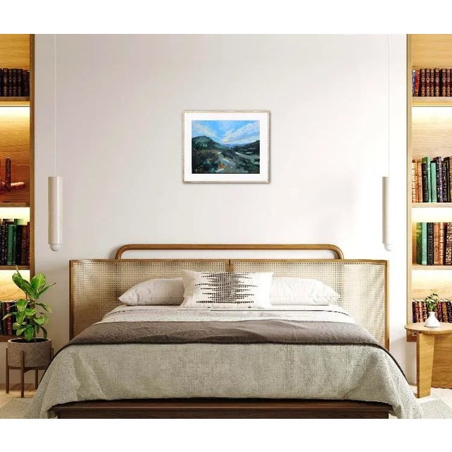 Desert Sunset Contemporary Modern Oil Painting For Sale - Image 4 of 12