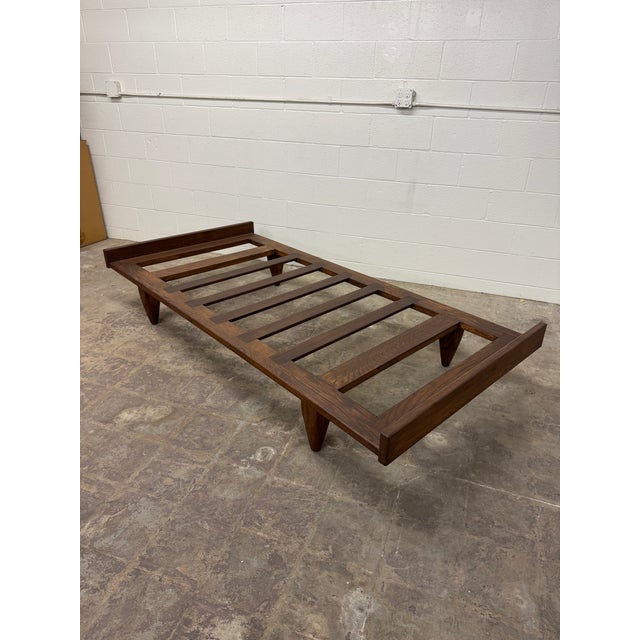 Senufo inspired Solid Wood Daybed For Sale - Image 4 of 12