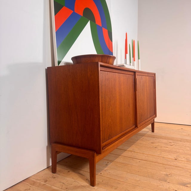 Wood Danish Teak Credanza, 1960s For Sale - Image 7 of 10