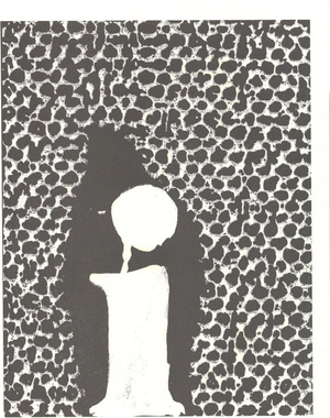 David Hockney, I from Hockneys Alphabet, Lithograph