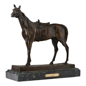 Jules Moigniez (1835-1894) -Side Saddle Horse-Bronze Sculpture