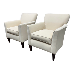 Rowe Furniture Times Square Accent Chairs, Pair