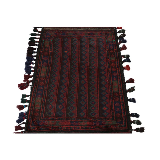 Traditional Rug & Kilim’s Baluch Tribal Rug With Colorful Geometric Patterns For Sale - Image 3 of 7
