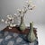 Celadon Ikebana Vases with Floral Relief by Noma Gazan, Japan, 1970s, Set of 2 For Sale - Image 9 of 17