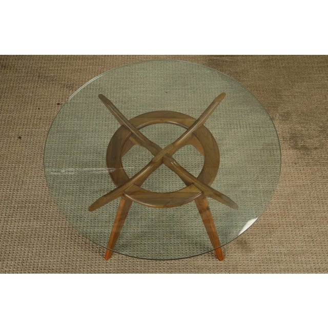 Adrian Pearsall for Craft Associates 'Compass' Dining Table in Walnut, 1960s For Sale - Image 18 of 18