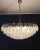 Murano Murano Glass 185 Transparent Glass Chandelier For Sale - Image 4 of 11