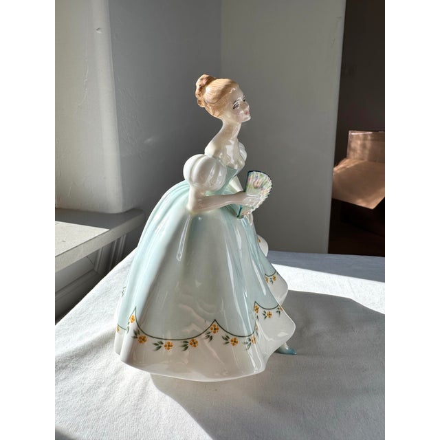 Ceramic Late 20th Century Royal Doulton Figurine ~ “First Dance” ~ Hn 2803 For Sale - Image 7 of 12