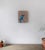 Paint Masks We Wear, Sometimes it's a Cape by 3rd Version (Ben Patterson) | Oil on cradled panel Bird with a blue cape. For Sale - Image 7 of 10