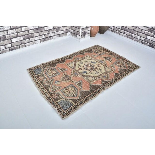 Oushak Floor Wool Area Rug For Sale - Image 9 of 10