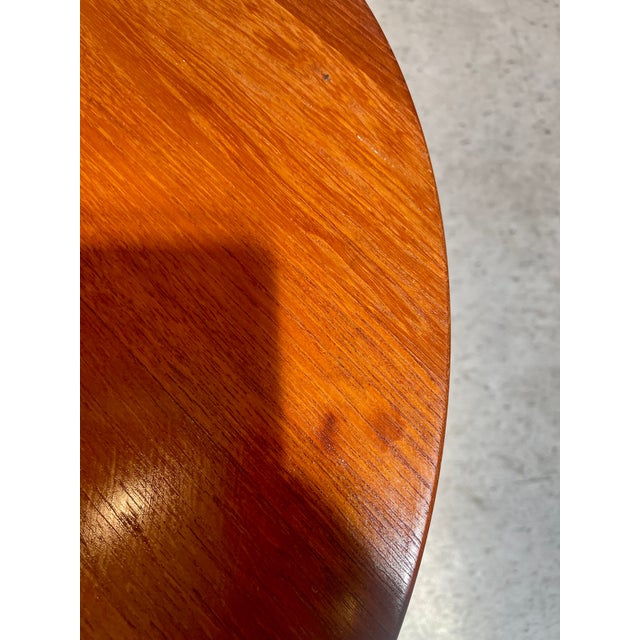 Brown 1960s Danish Flip Top Table Attributed to Jens Quistgaard For Sale - Image 8 of 10