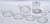 Transparent 1960s Arcoroc France Crystal Breakfast 7 Bowls & Jelly Jar - 8 Pieces For Sale - Image 8 of 14