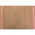 11x11Ft. Pink Border Rectangle Jute Handmade Rug For Sale - Image 9 of 9
