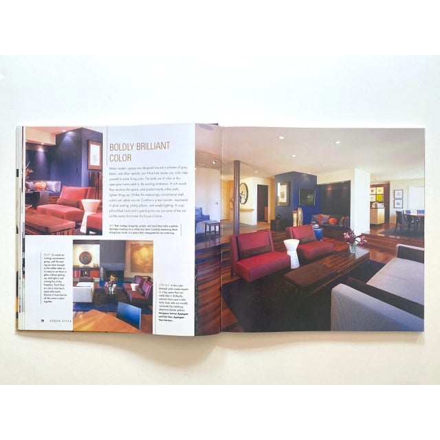 Contemporary " Urban Style Contemporary Interiors " First Edition Hardcover Interior Design Survey Book For Sale - Image 3 of 13