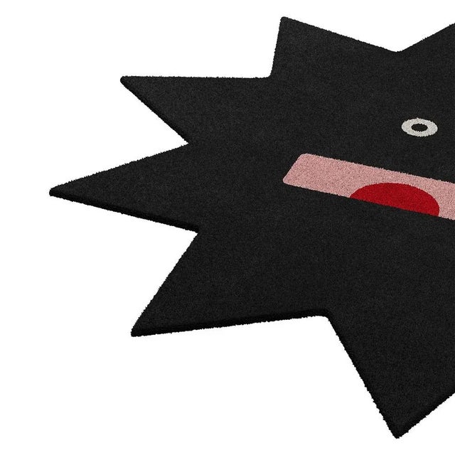 Contemporary Tapis Kids #05 Modern Wool Star-Shaped Rug by TAPIS Studio For Sale - Image 3 of 4