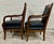Vintage French Empire Charles X Style Consulate Master Armchairs - Pair For Sale - Image 4 of 11