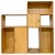 Mid-Century Modular Wooden Cubes by Derk Jan De Vries, Italy, 1960s For Sale - Image 8 of 8