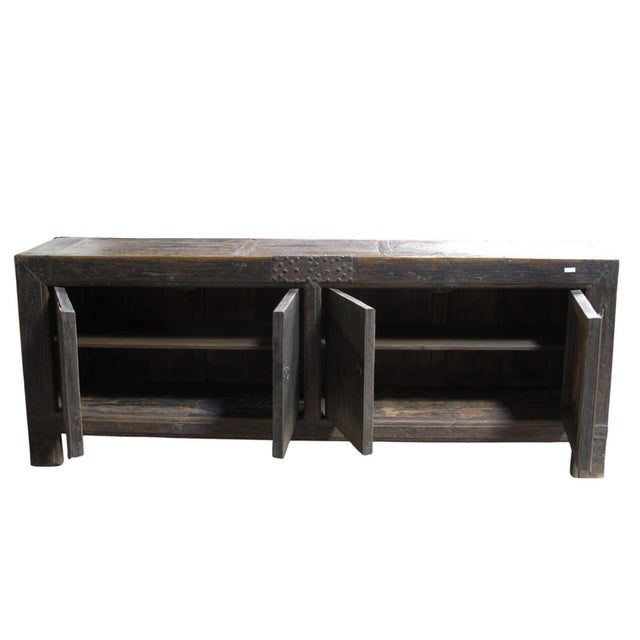 Antique Black Sideboard Cabinet 29 For Sale - Image 9 of 13