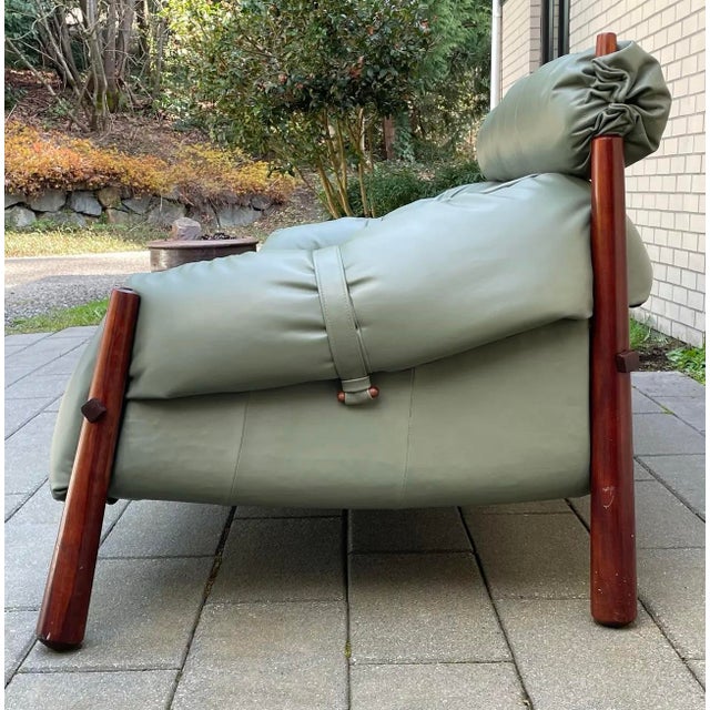 1970s 1970s Percival Lafer Mp-81 Leather Sofa For Sale - Image 5 of 12