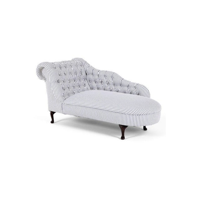 French Button Back Chaise Lounge For Sale - Image 15 of 15
