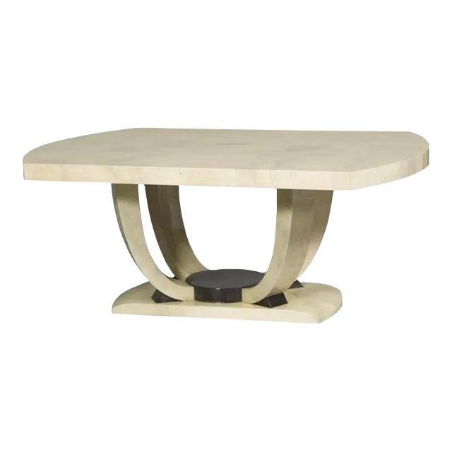 Art Deco Goatskin Table For Sale