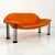 Orange Sofa by Burkhard Vogtherr for Hain & Tohme, 1980s For Sale - Image 10 of 10