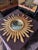 Gold Antique Sunburst Mirror For Sale - Image 8 of 9