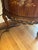 1920s Demi-Lune Commode, Marquetry, Two Doors, Two Shelves, Glass Top For Sale - Image 9 of 12
