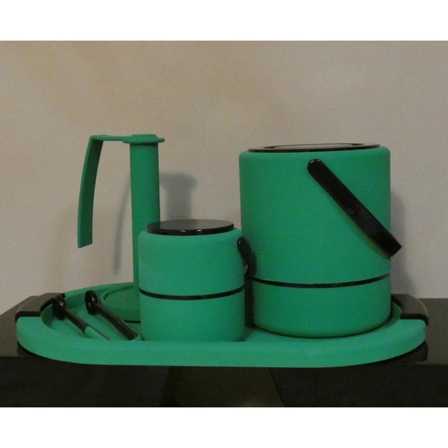 Plastic Vintage Aperitif Set from Scaroni, Italy, 1980s, Set of 5 For Sale - Image 7 of 7