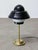 Mid-Century Italian Brass and Glass Table Lamp, 1960s For Sale - Image 9 of 14