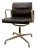 Vintage Soft Pad Chair in Dark Brown Leather by Charles and Ray Eames for Vitra, 1980s For Sale