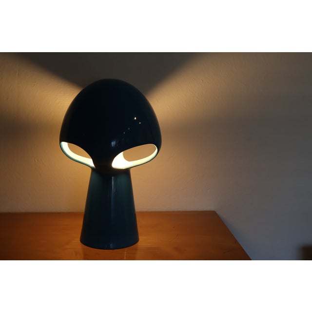 Space Age Ceramic Mushroom Lamp, 1970s For Sale - Image 15 of 16