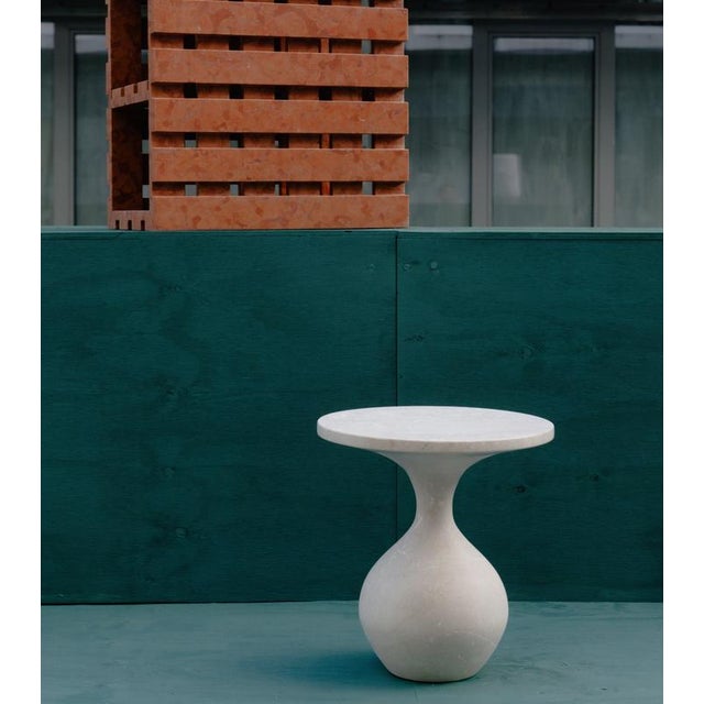 Project Materia 2025 Orbis Table in Botticino Marble by Project Materia For Sale - Image 6 of 12