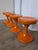 Vintage Jurček Mushroom Stools from Meblo, 1960s, Set of 4 For Sale - Image 13 of 16