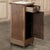 Rustic Antique Neoclassical Marble Top Nightstand ~ Pedestal For Sale In Dallas - Image 6 of 18