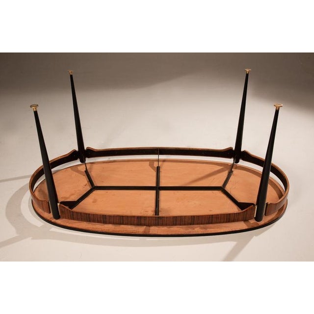 Vintage Walnut Table by Osvaldo Borsani, 1950 For Sale - Image 12 of 18