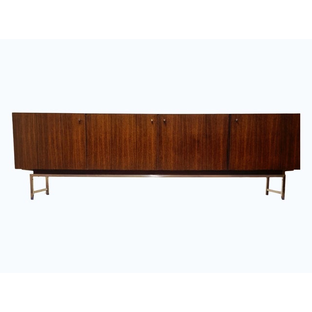 Model VDJ-245, a large minimalist sideboard designed by Kurt Gunther & Horst Brechmann for Fristho around 1961. Fristho...