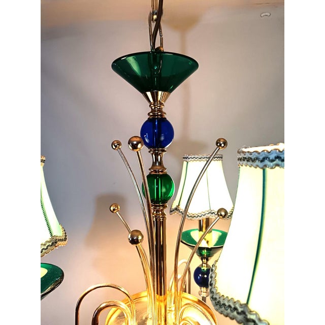 Vintage Chandelier in Murano Glass from Seguso, 1980s For Sale - Image 10 of 16