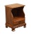 Sprague & Carleton Solid Hard Rock Maple Colonial Early American 19" Open Cabinet Nightstand For Sale - Image 4 of 13