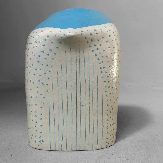 1970s Japanese Modernist Ikebana Vase, 1970s For Sale - Image 5 of 18