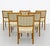 Set of Six Vintage Mid Century Modern Walnut Dining Chairs by Svegards | Scandinavian Mid Century Modern, C. 1960's For Sale In New York - Image 6 of 14