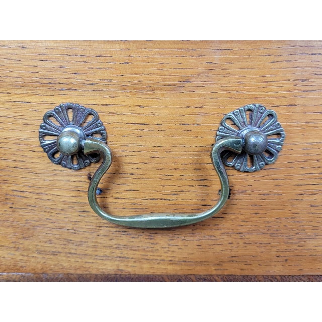 Vintage Elm Secretary, 1930s For Sale - Image 10 of 18