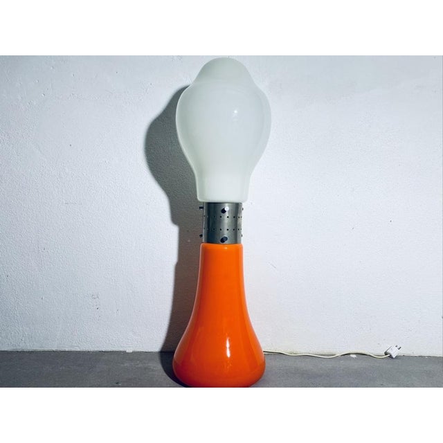 AVMazzega Space Age Lipstick Floor Lamp from Mazzega, Italy For Sale - Image 4 of 18